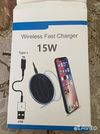 Беспроводная зарядка Wireless Fast Charger