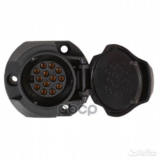 Розетка фаркопа 13 контактов евро пластик ATE