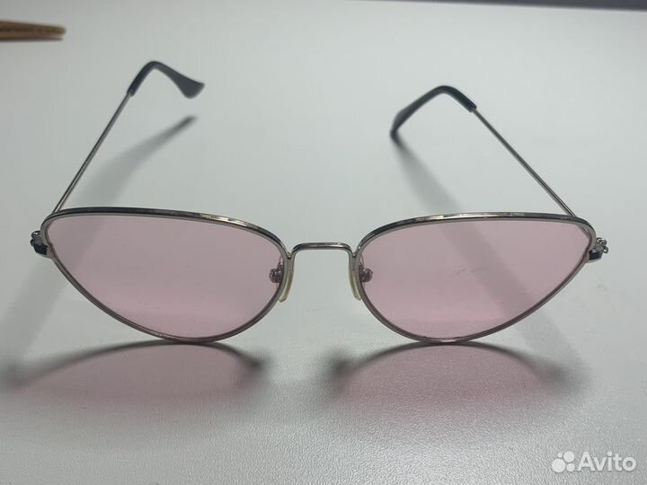 Очки розовые