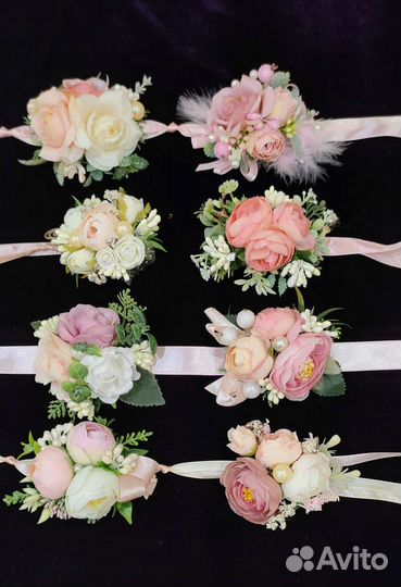 Браслеты и бутоньерки