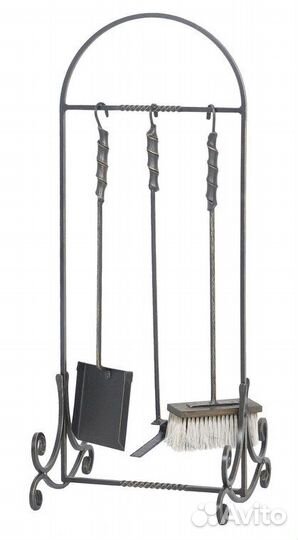 Набор каминный Везувий Кованый N180B