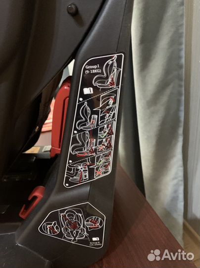 Детское автокресло от 9 до 18 кг