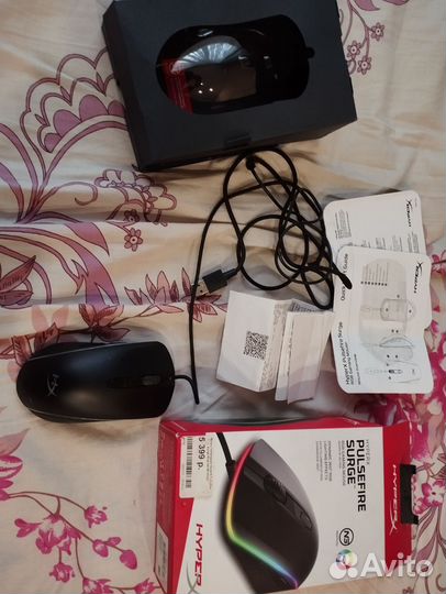 Игровая мышь hyperx pulsefire surge