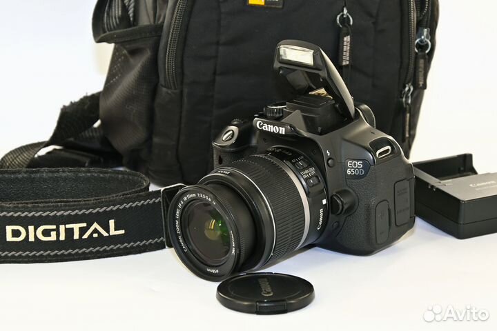Canon EOS 650D/T4i 18.0MP зеркалка kit Canon 18-55