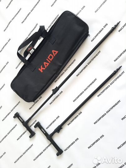 Буз-бар+стойка Kaida А86-260 к-т 2шт. в чехле