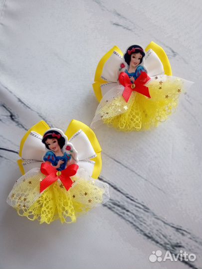 Бантики с принцессами