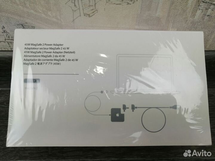 Зарядка для macbook / magsafe 2 45w