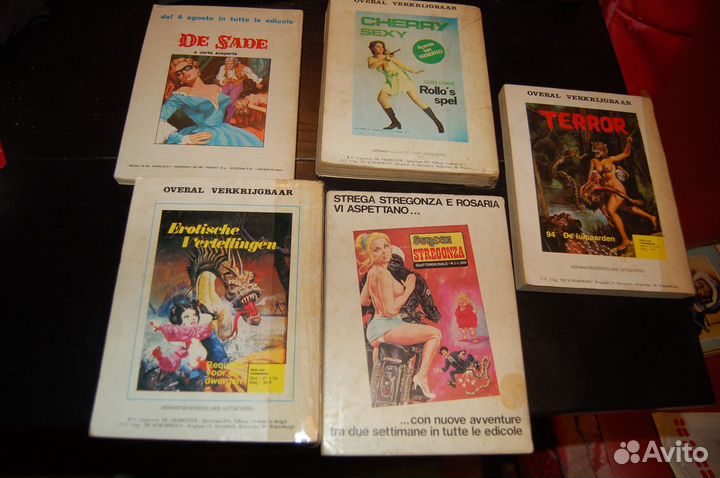 Пачка винтажных комиксов