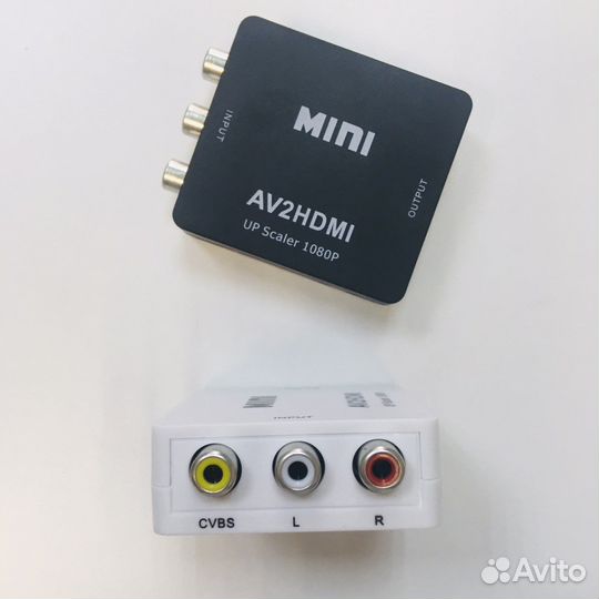 Конвертер с AV (тюльпаны / rca) на hdmi ntsc/PAL