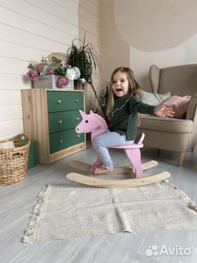 Детская качалка Единорог