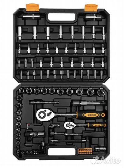 Набор инструментов deko dkat94 (94 предмета)