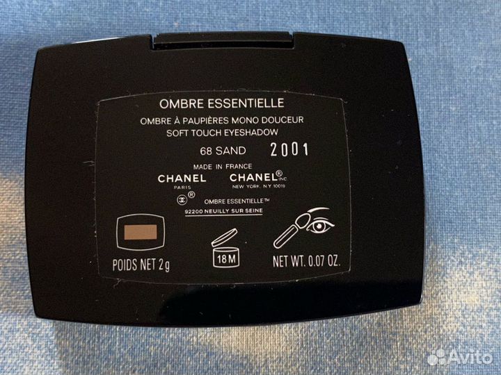 Chanel оригинал моно-тени для век