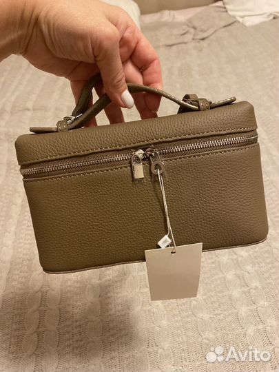 Сумка loro piana натур кожа