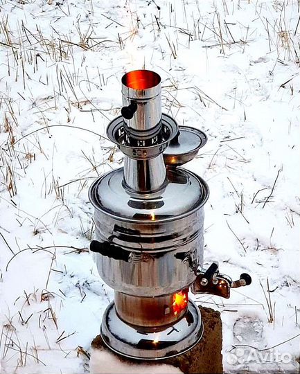 Турецкий самовар на углях