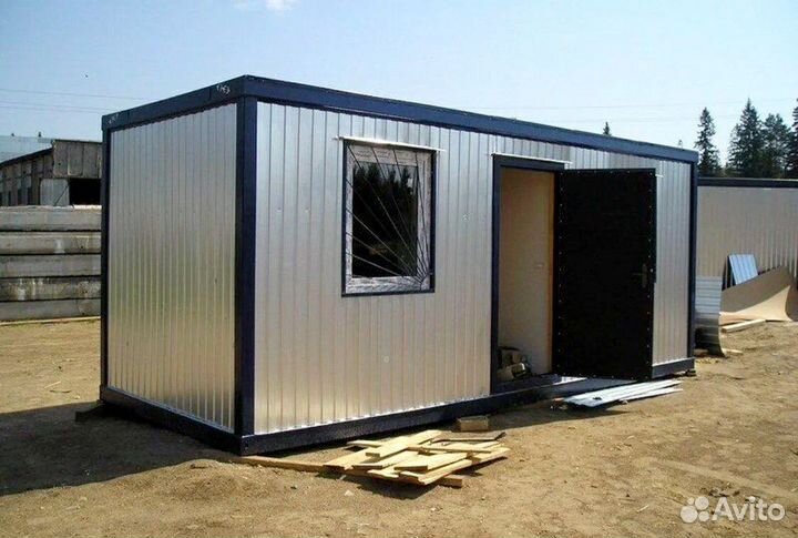 Бытовки металлические. Вагончики для проживания