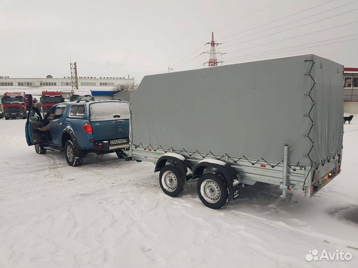 Прицеп двухосный от мзса. Рассрочка. Доставка