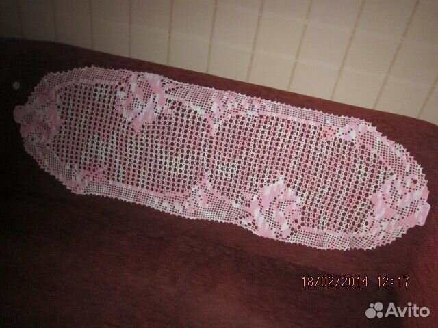 Вязаные ажурные салфетки