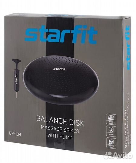 Диск балансировочный starfit Core BP-104 с насосом