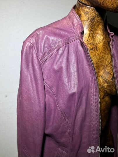 Betty barclay куртка кожаная