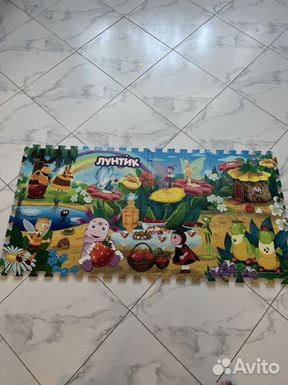 Лунтик мягкий пол