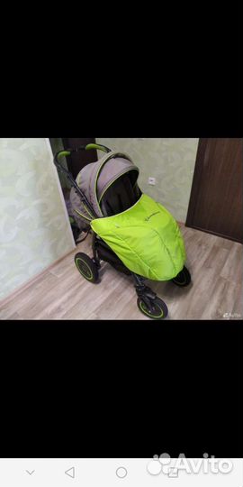 Коляска 2 в 1 adamex champion