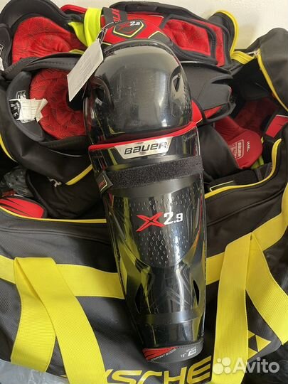 Щитки и Налокотники хоккейные взрослые sr