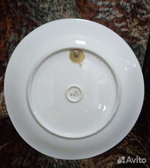 Коллекционная настенная фарфоровый тарелка, СССР