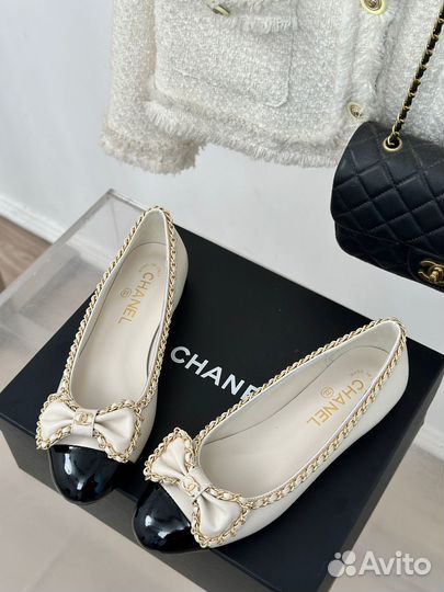 Балетки туфли Chanel размеры 35-39