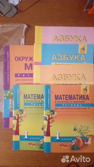 Рабочие тетради 1 класс пнш