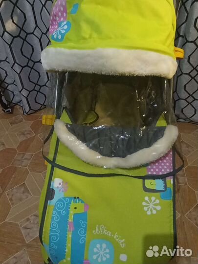 Санки коляска ника 7 6/4