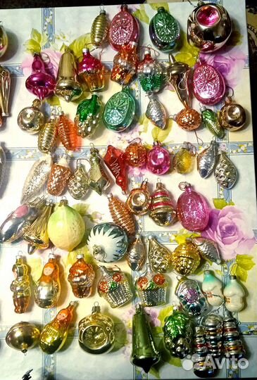 Елочные игрушки СССР