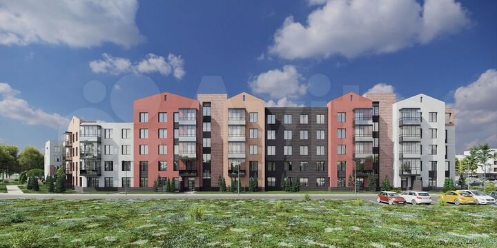 2-к. квартира, 55,8 м², 1/5 эт.