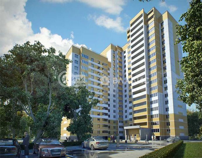 3-к. квартира, 91,3 м², 12/16 эт.