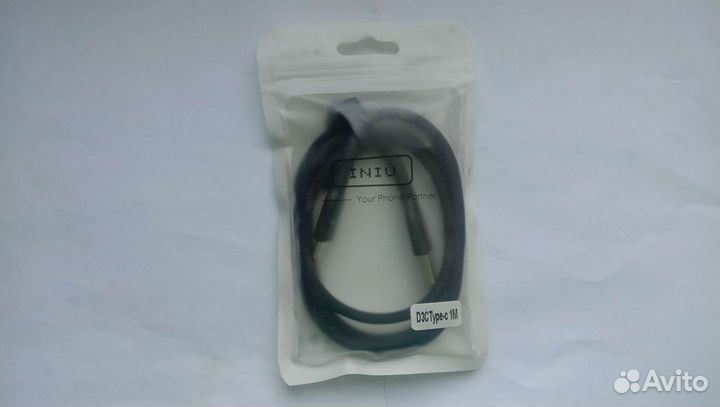 Кабель зарядный usb type-c iniu 1 метр