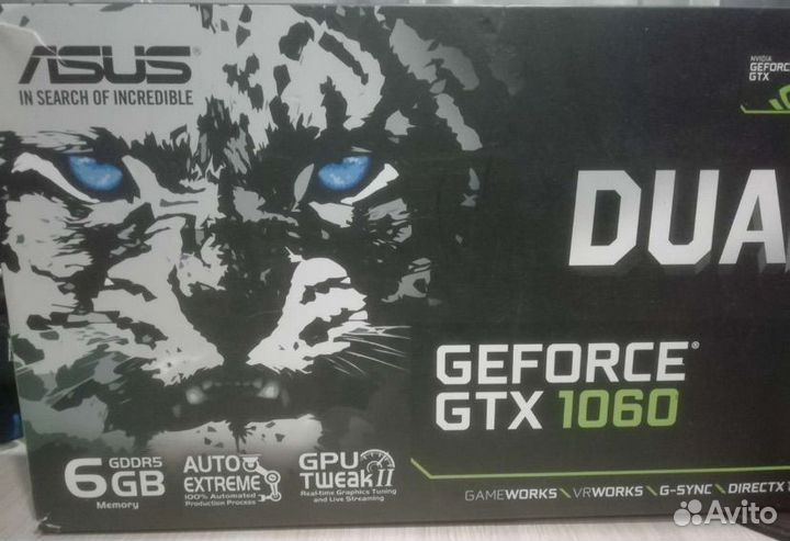 Видеокарта gtx 1060 6gb