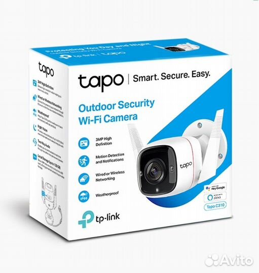 Камера TP-Link Tapo C310 + флешка 128 Гб