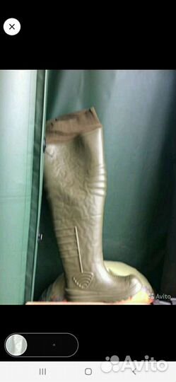 Сапоги эва остались на правую ногу распродаю 600р