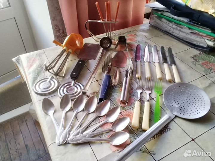 Приборы из нержавеющей стали и алюминия cccр