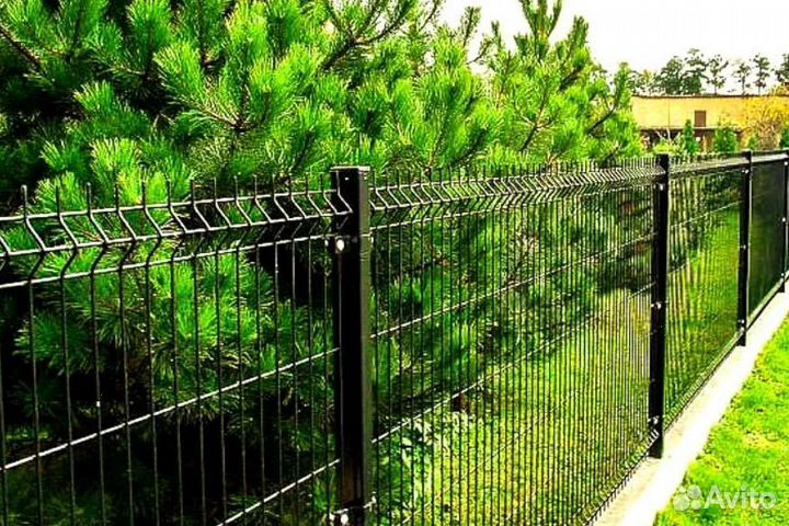 Забор из 3D сетки замер бесплатно быстро