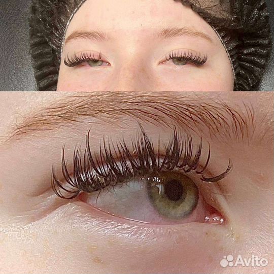 Наращивание ресниц на дому