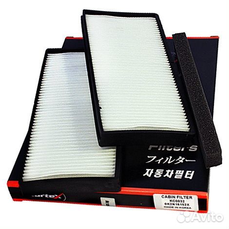 Фильтр салонный mazda 3 09- (к-т 2шт.)