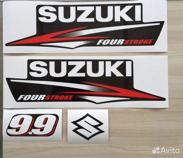 Наклейки на лодочные моторы