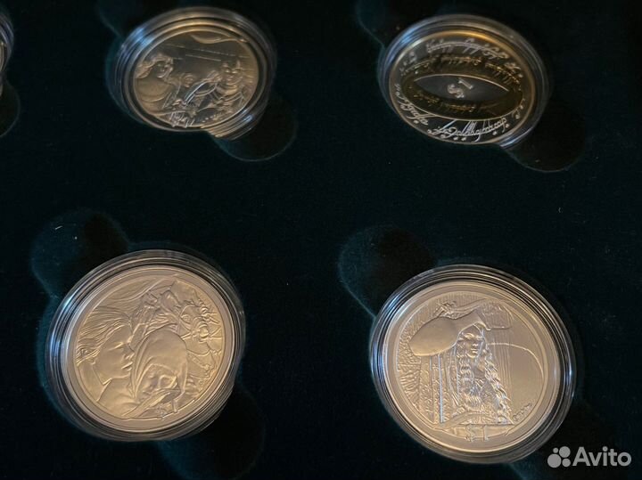 Монеты Властклин колец 2003 New Zealand coin set