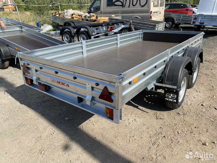 Прицеп Мзса 3,5х1,5 м 2 оси категория В
