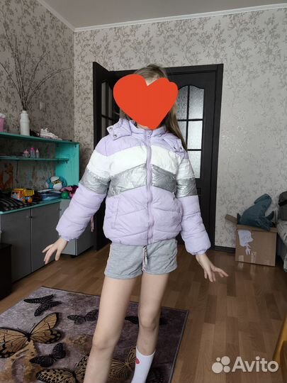 Куртка демисезонная для девочки 134