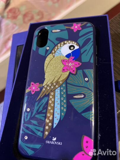 Чехол на iPhone Х/XS сваровски оригинал