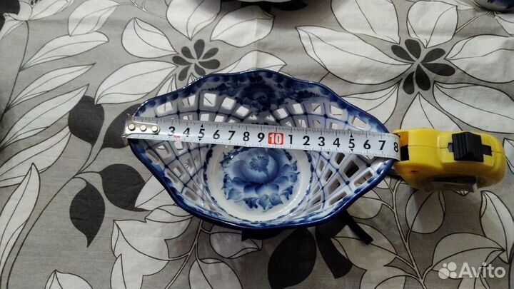 Набор посуды гжель (пасхальный)