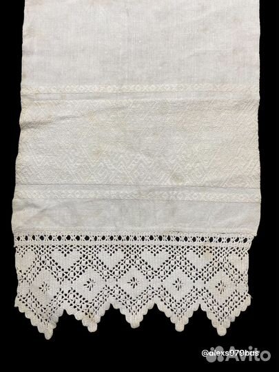 Старинное полотенце рушник 19 век