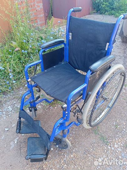 Инвалидная коляска складная бу