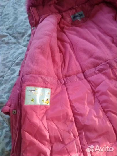 Куртка зимняя, рост 116см, как новая